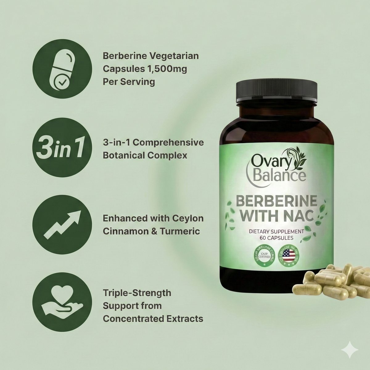 Ovary Balance™ | Berberine for PCOS Support